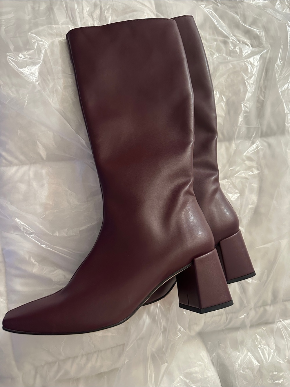 SVEGAN Long Leather Women Boots Size 40 (US size 9-10)